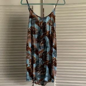 COPY - Blue Summer Hawaiian Print dress